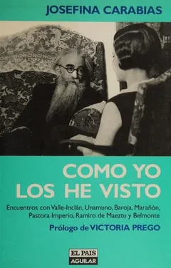 Como yo los he visto de Josefina Carabias, portada del libro