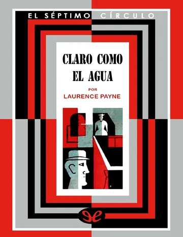Claro como el agua de Laurence Payne, portada del libro