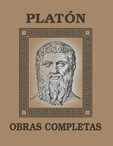 Obras Completas de Platón, portada del libro