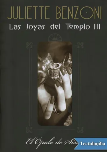 El Ópalo de Sissi de Juliette Benzoni, portada del libro