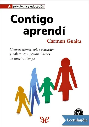 Contigo aprendí de Carmen Guaita, portada del libro