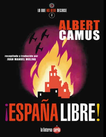 España Libre de Albert Camus, portada del libro