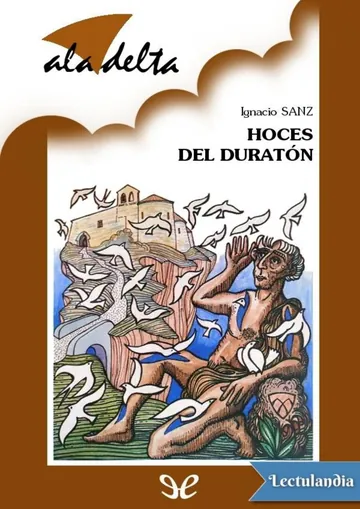 Hoces del Duratón de Ignacio Sanz, portada del libro