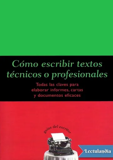 Cómo escribir textos técnicos o profesionales de Felipe Dintel, portada del libro