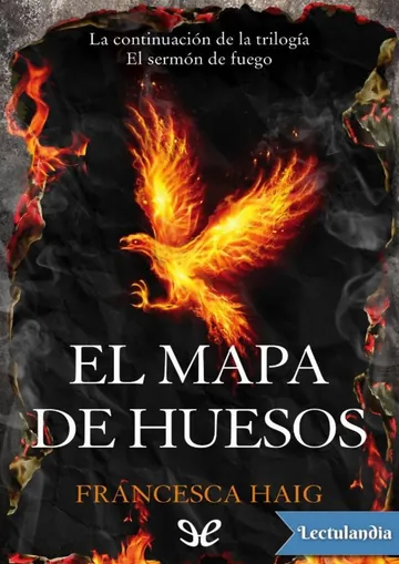 El mapa de huesos de Francesca Haig, portada del libro