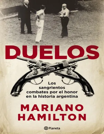 Duelos de Mariano Hamilton, portada del libro