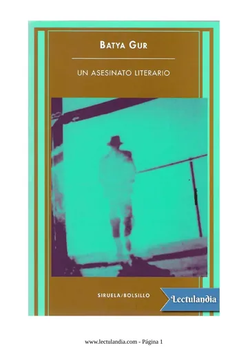 Un asesinato literario de Batya Gur, portada del libro