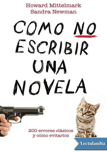 Cómo no escribir una novela de Howard Mittelmark, portada del libro