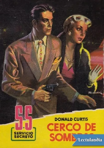 Cerco de Sombras de Donald Curtis, portada del libro