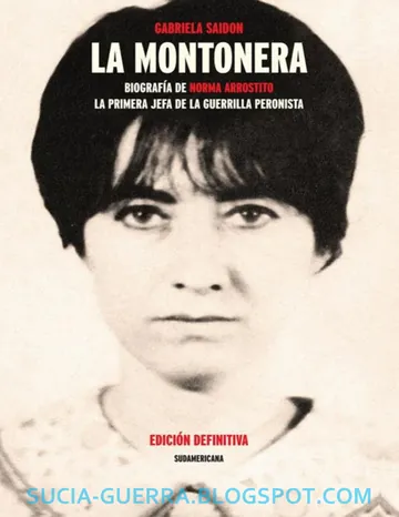 La Montonera de Gabriela Saidon, portada del libro