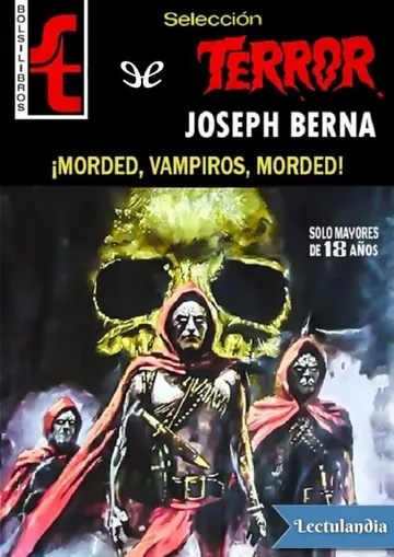 ¡Morded, vampiros, morded! de Joseph Berna, portada del libro