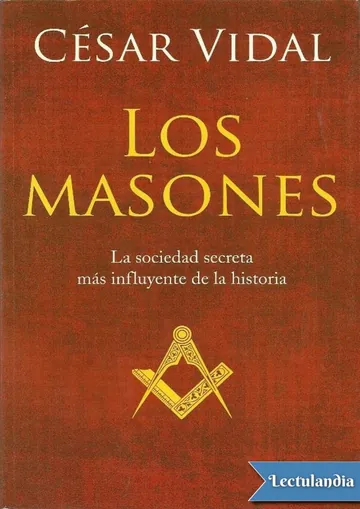 Los masones de César Vidal, portada del libro