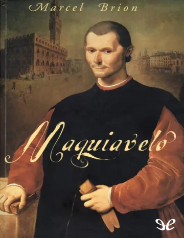 Maquiavelo de Marcel Brion, portada del libro