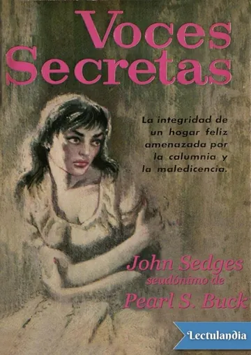 Voces secretas de John Sedges, portada del libro