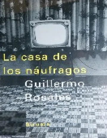 La casa de los náufragos (Boarding home) de Guillermo Rosales, portada del libro