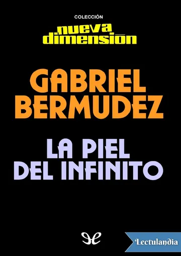 La piel del infinito de Gabriel Bermúdez Castillo, portada del libro