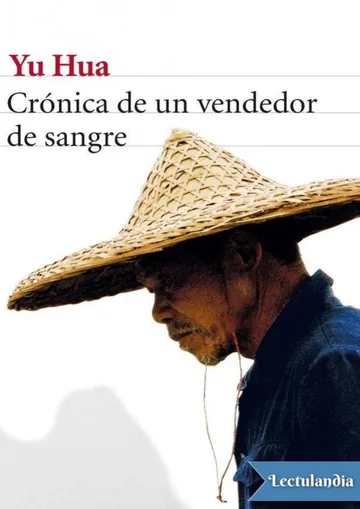 Crónica de un vendedor de sangre de Hua Yu, portada del libro