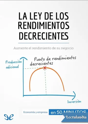La ley de los rendimientos decrecientes de Ariane de Saeger, portada del libro