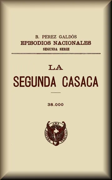 La segunda casaca de Benito Pérez Galdós, portada del libro