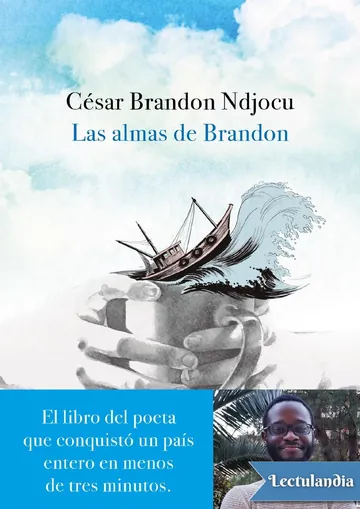 Las Almas de Brandon de César Ndjocu Davies, portada del libro