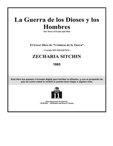 El 12 Planeta de Zecharia Sitchin, portada del libro
