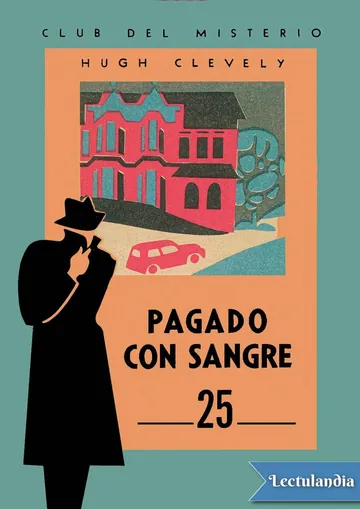 Pagado con sangre de Hugh Clevely, portada del libro