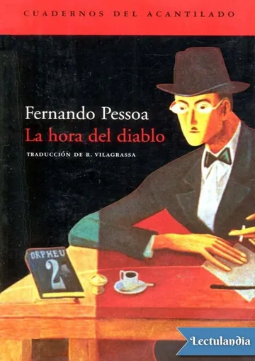 La hora del diablo de Fernando Pessoa, portada del libro