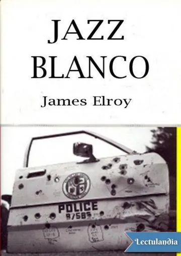 Jazz blanco de James Ellroy, portada del libro