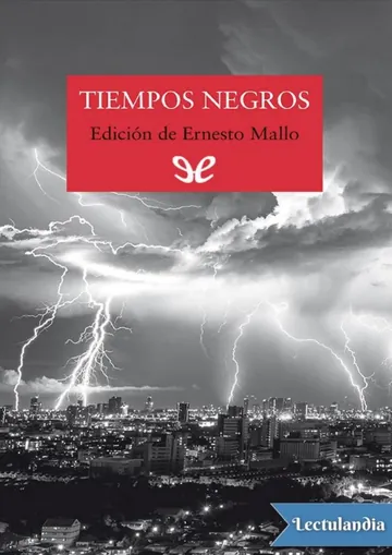 Tiempos negros de AA. VV., portada del libro