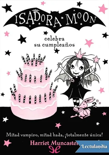 Isadora Moon celebra su cumpleaños de Harriet Muncaster, portada del libro