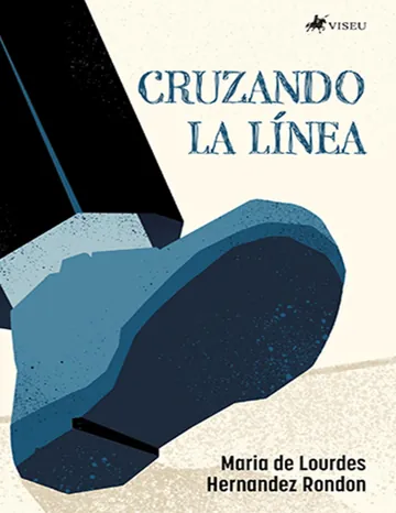 Cruzando la línea de Maria de Lourdes Hernandez Rondon, portada del libro