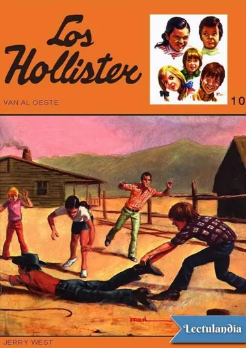 Los Hollister van al Oeste de Jerry West, portada del libro