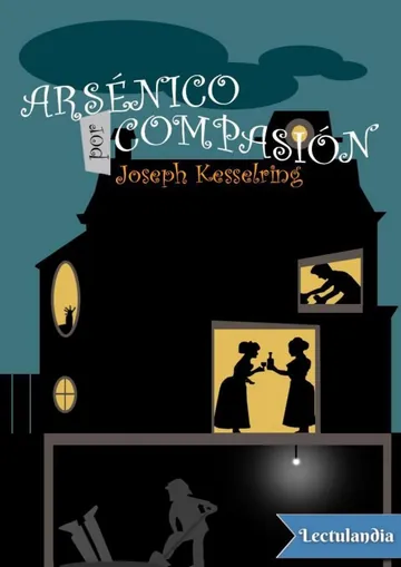 Arsénico por compasión de Joseph Kesselring, portada del libro