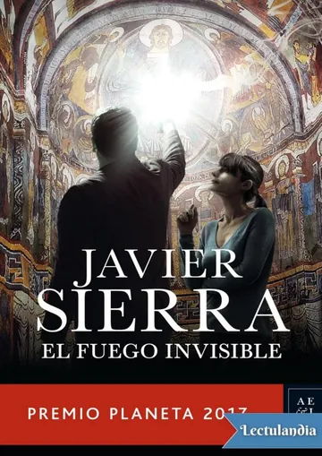 El fuego invisible de Javier Sierra, portada del libro
