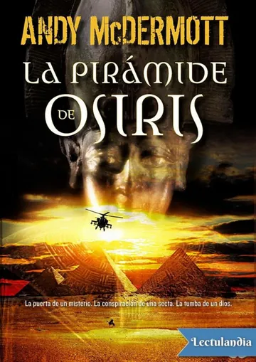 La pirámide de Osiris de Andy McDermott, portada del libro