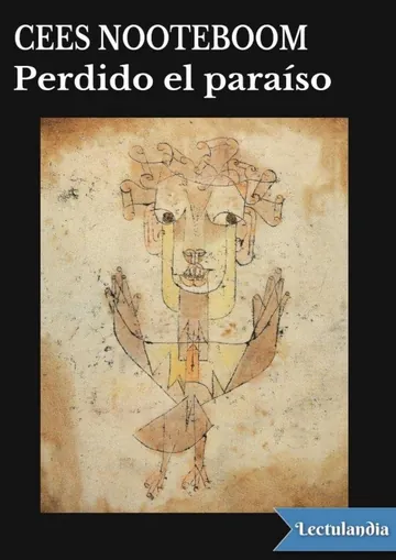 Perdido el paraíso de Cees Nooteboom, portada del libro
