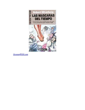 Las mascaras del tiempo de Robert Silverberg, portada del libro