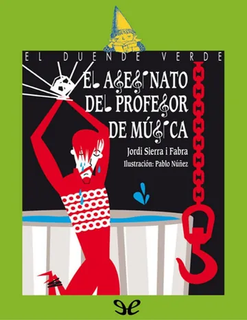 El asesinato del profesor de música de Jordi Sierra i Fabra, portada del libro
