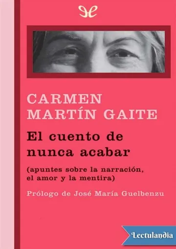 El cuento de nunca acabar de Carmen Martín Gaite, portada del libro