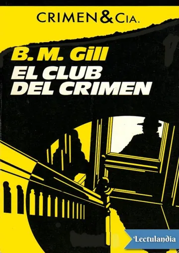 El club del crimen de B. M. Gill, portada del libro