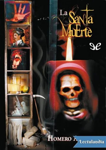 La Santa Muerte de Homero Aridjis, portada del libro