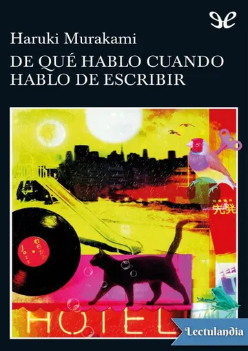 De qué hablo cuando hablo de escribir de Haruki Murakami, portada del libro