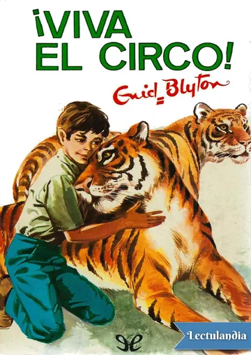 ¡Viva el circo! de Enid Blyton, portada del libro