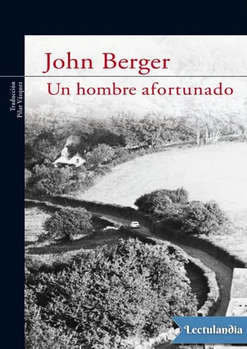 Un hombre afortunado de John Berger, portada del libro