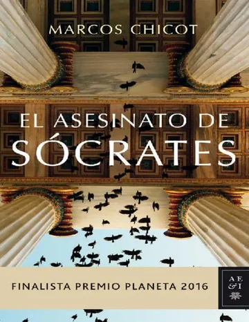El asesinato de Sócrates de Marcos Chicot, portada del libro