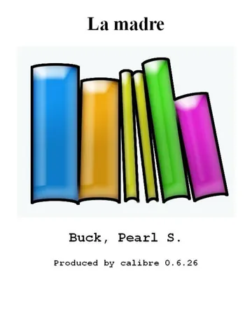 La madre de Pearl S. Buck, portada del libro