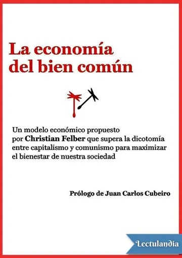 La economía del bien común de Christian Felber, portada del libro