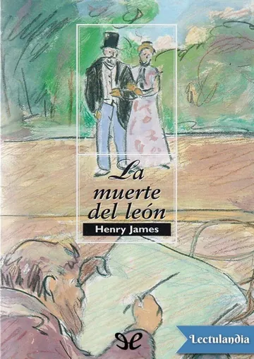 La muerte del león de Henry James, portada del libro