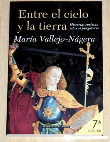 Entre el cielo y la tierra de Maria Vallejo-Nagera, portada del libro