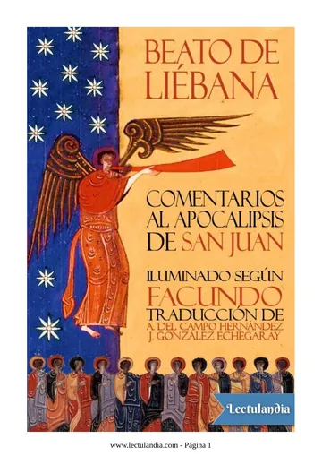 Comentarios al Apocalipsis de San Juan de Beato de Liébana, portada del libro